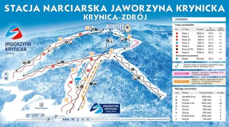 Lyžiarske stredisko Jaworzyna Krynicka